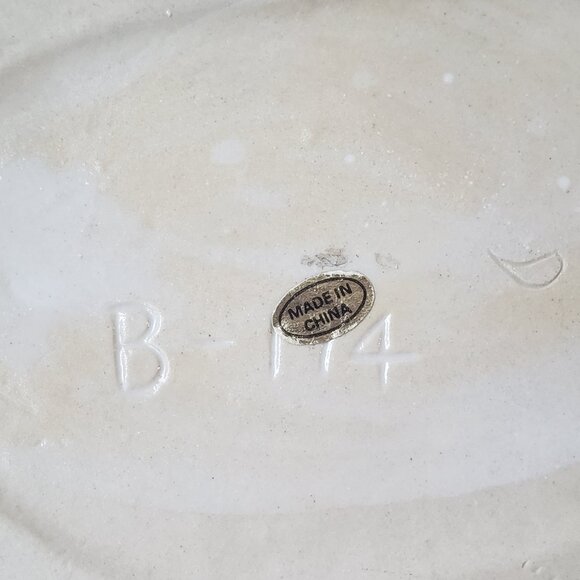 VTG Turtle Planter Kitschy Tortoise Glazed Ceramic Succulent Pot marked #B-174 - Picture 11 of 15